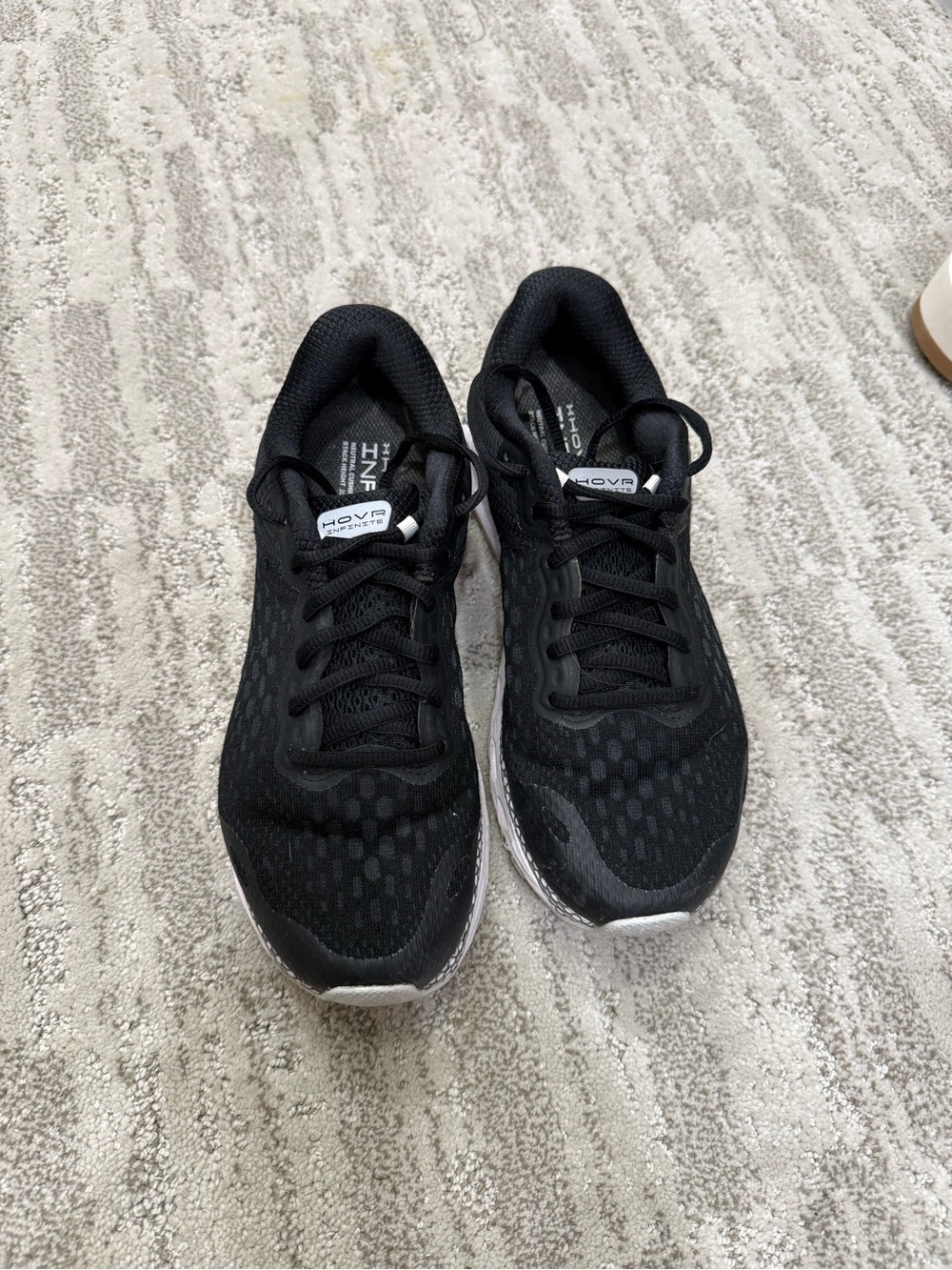 Under Armour Black Men's HOVR Athletic Sneakers
